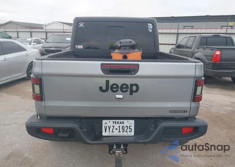 2021 Jeep Gladiator Sport S 4X4 из США, поврежденный, VIN 1C6JJTAG8ML533014